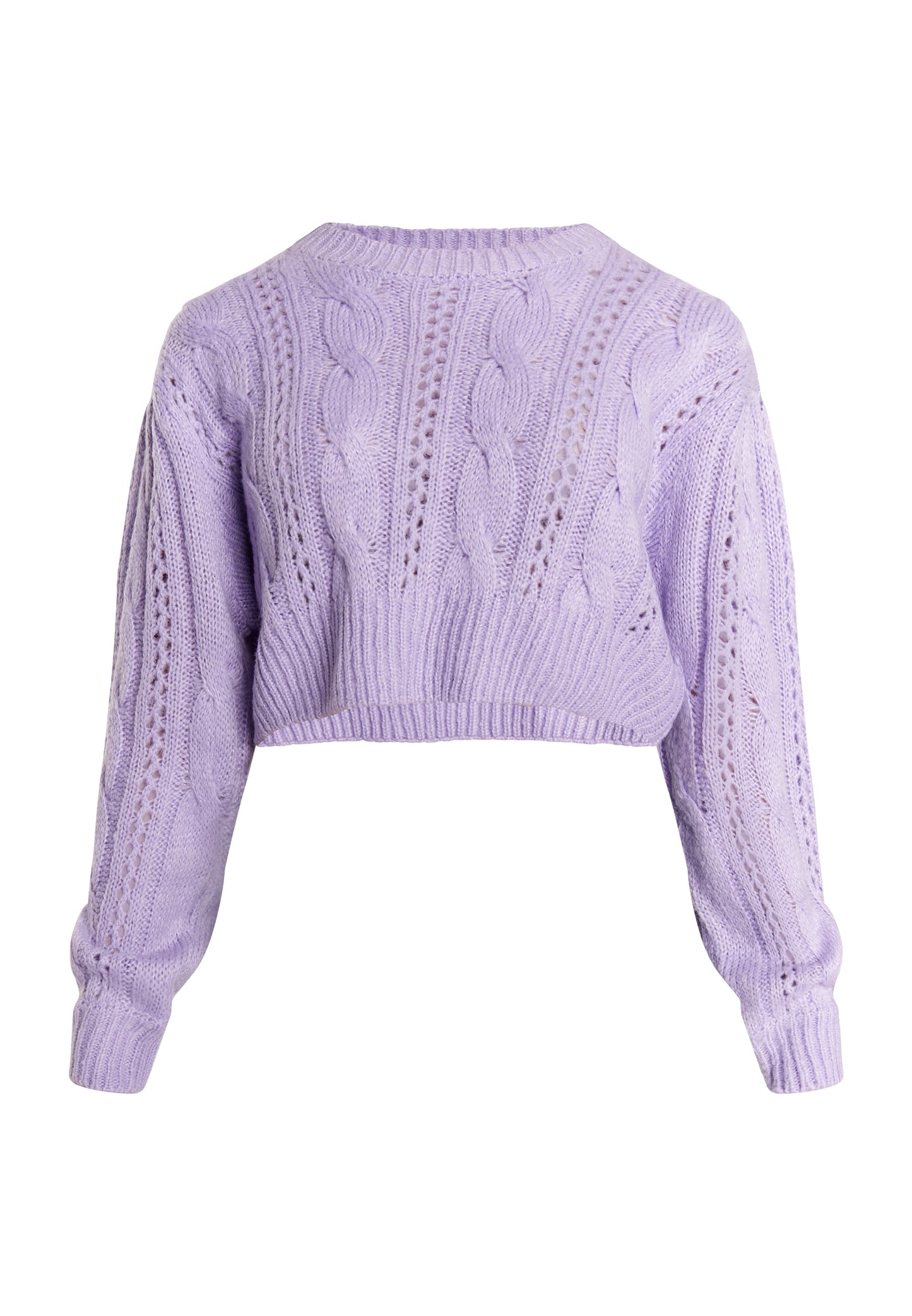 Mymo Women's Knit Cropped Sweater