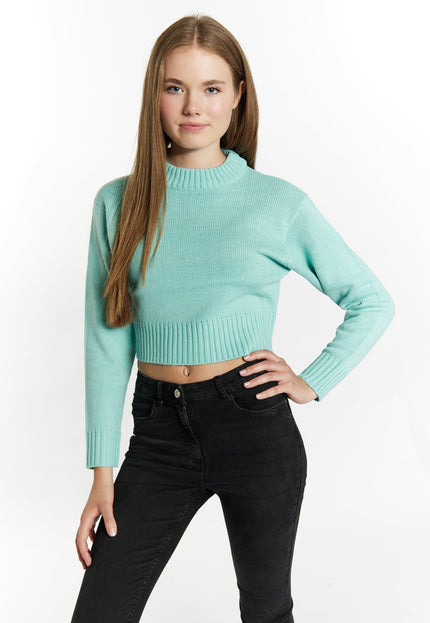 Mymo Women's Cropped Sweater