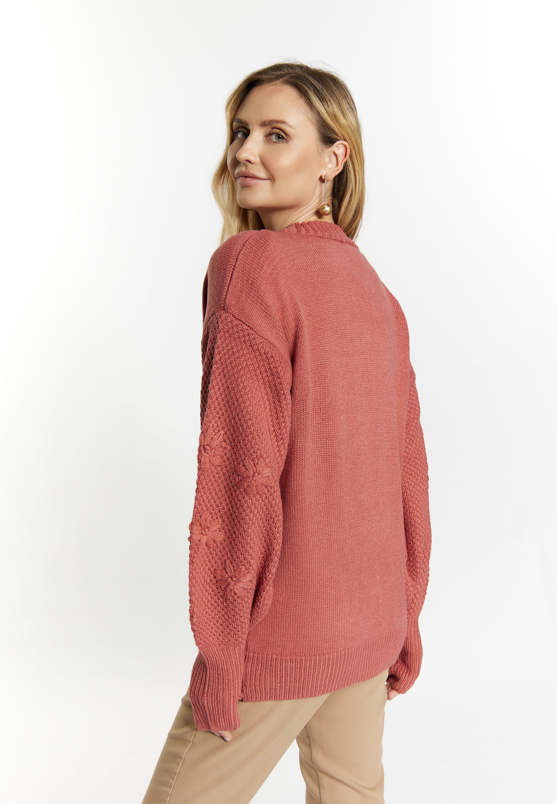 usha Women's Knit Cardigan