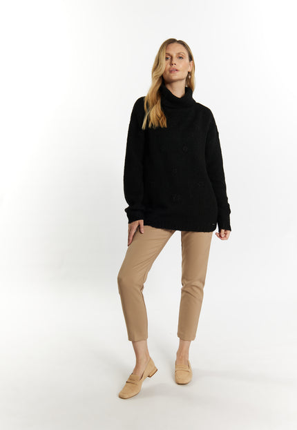 usha Damen-Turtleneck-Pullover