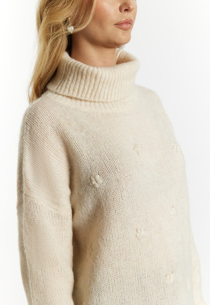 usha Damen-Turtleneck-Pullover