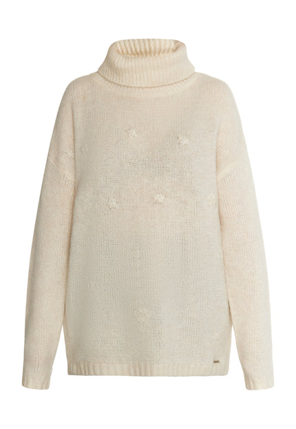 usha Damen-Turtleneck-Pullover