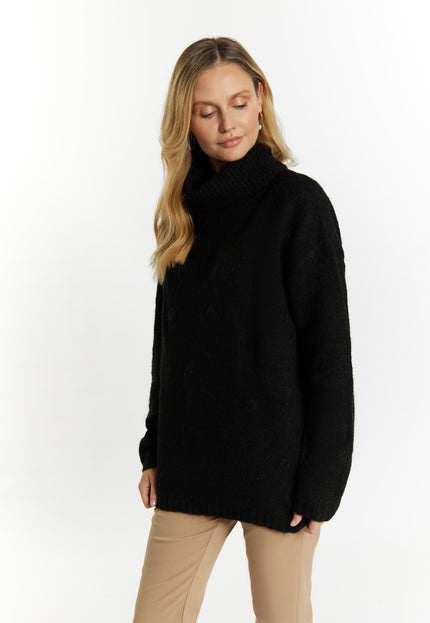 usha Damen-Turtleneck-Pullover