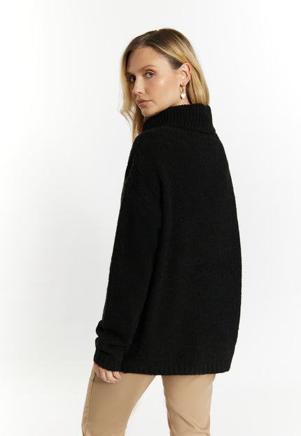 usha Damen-Turtleneck-Pullover