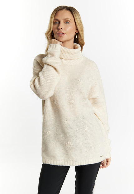 usha Damen-Turtleneck-Pullover