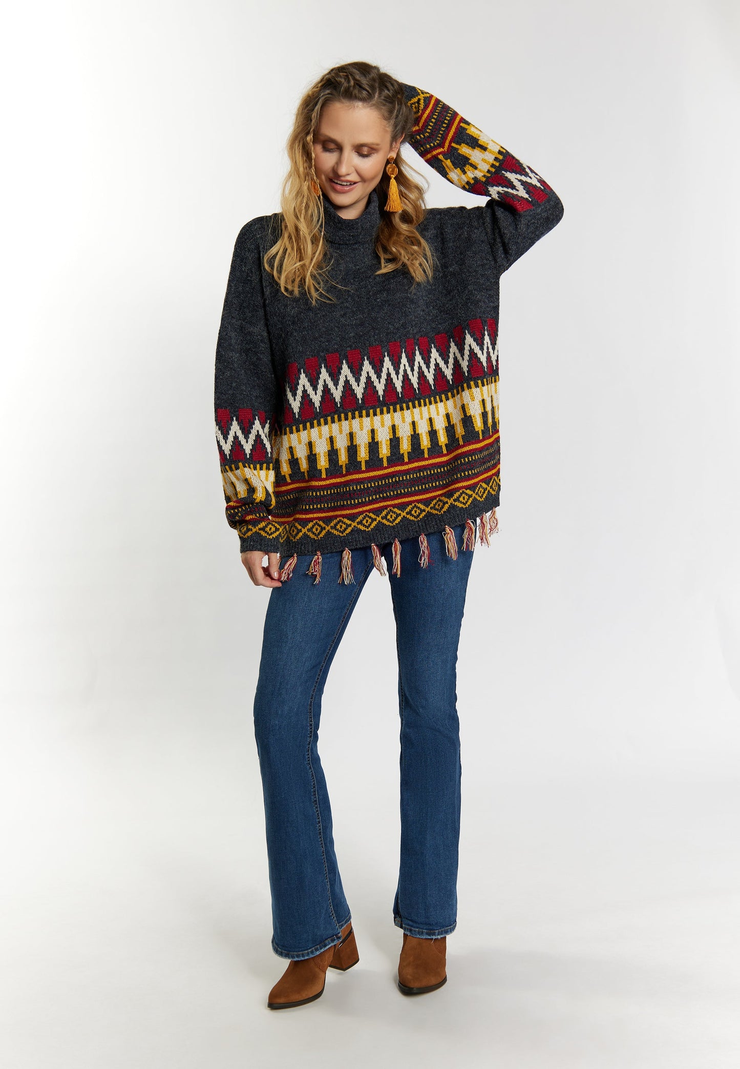 Usha festival Women's Knitted Sweater