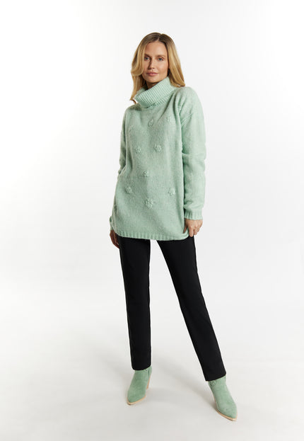 usha Damen-Turtleneck-Pullover