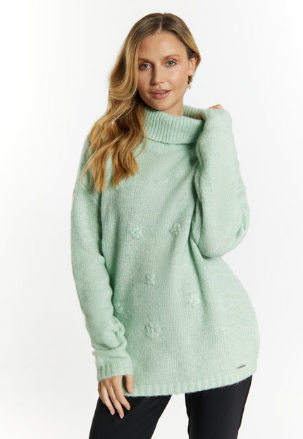 usha Damen-Turtleneck-Pullover