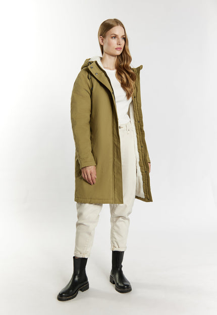 Dreimaster vintage Women's Winter Parka + Shopping Bag - Set