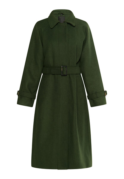 DreiMaster Klassik Damen Übergangsmantel aus Wollmischung