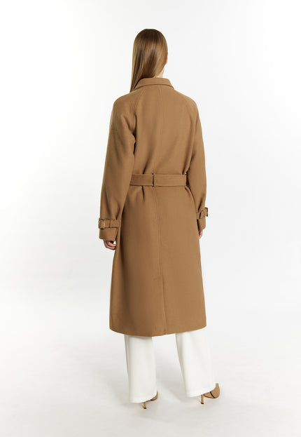 DreiMaster Klassik Women's Transitional Coat Made Of Wool Blend