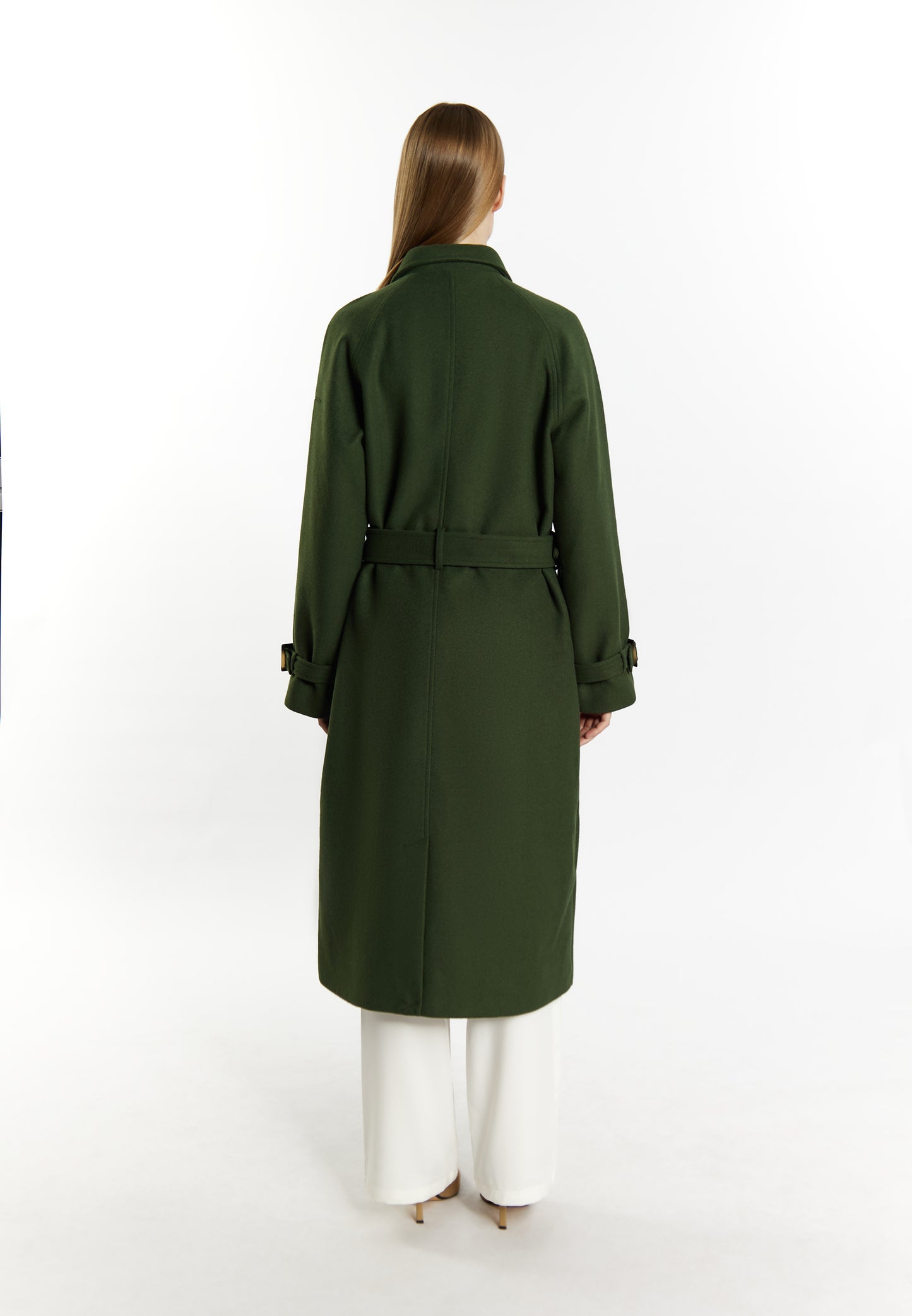 DreiMaster Klassik Damen Übergangsmantel aus Wollmischung