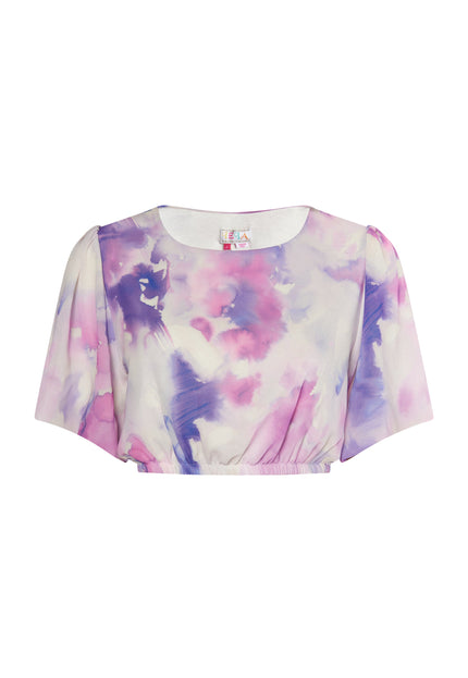 Izia Women's Blouse With A Tie-Dye Pattern