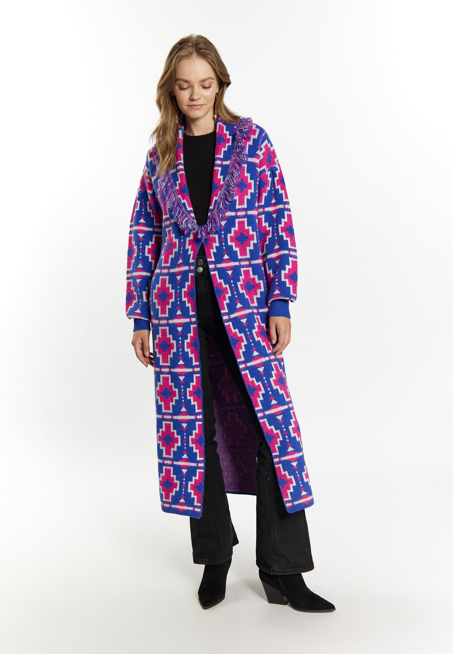 IZIA Women's Knit Coat