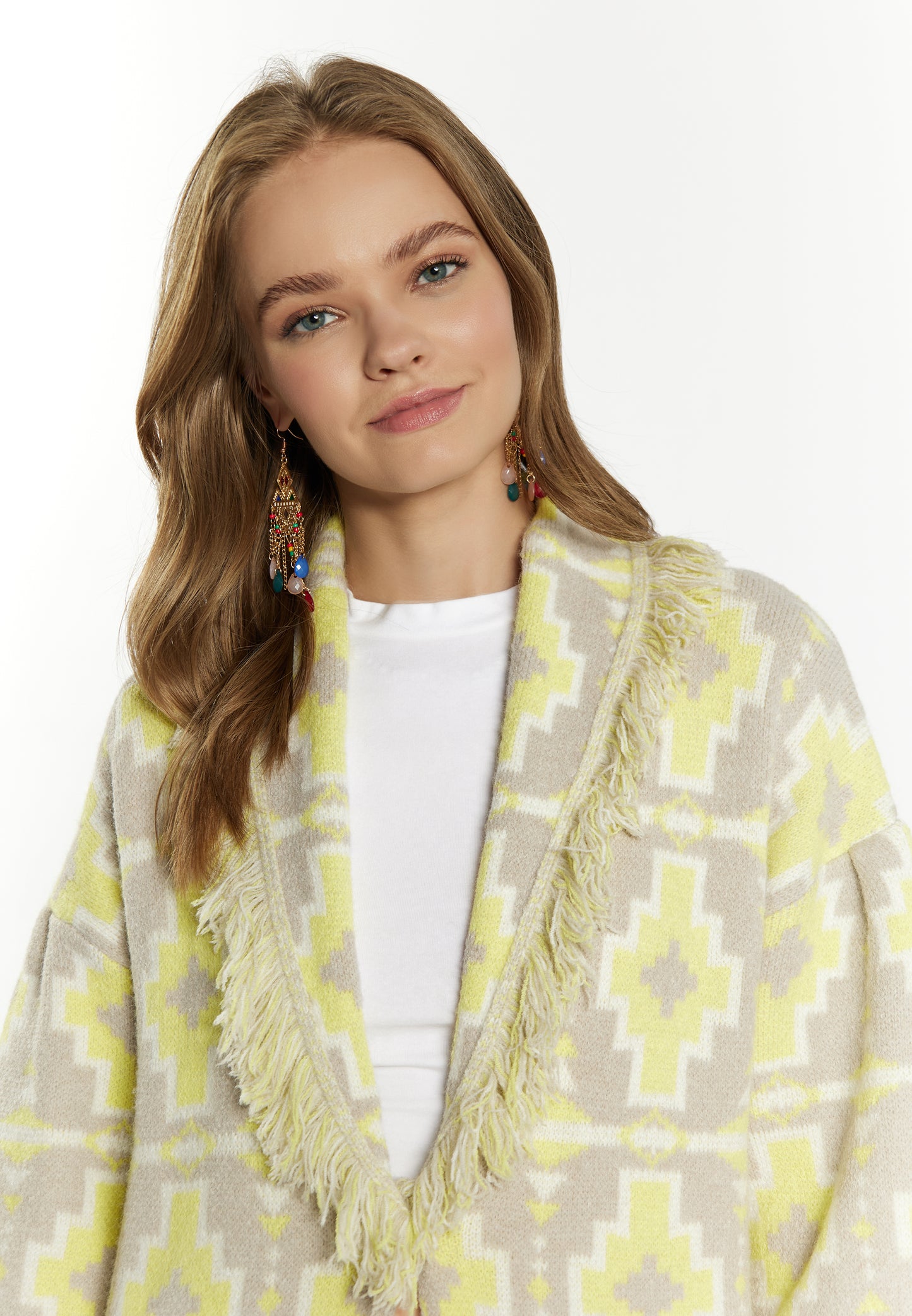 IZIA Women's Knit Coat