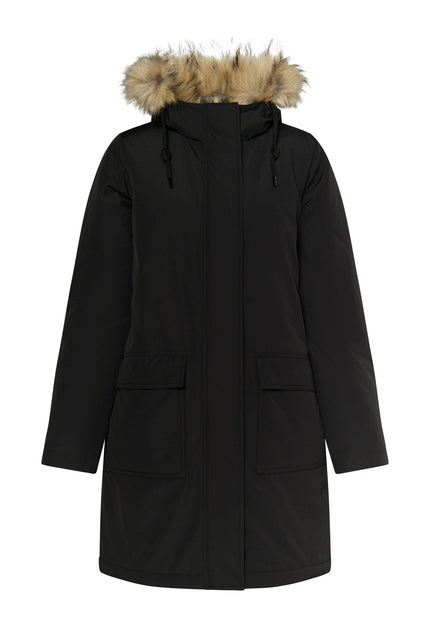 Dreimaster klassik Women's Winter Parka With Faux Fur