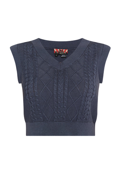 myMo ROCKS Women's Knitted Sweater Vest