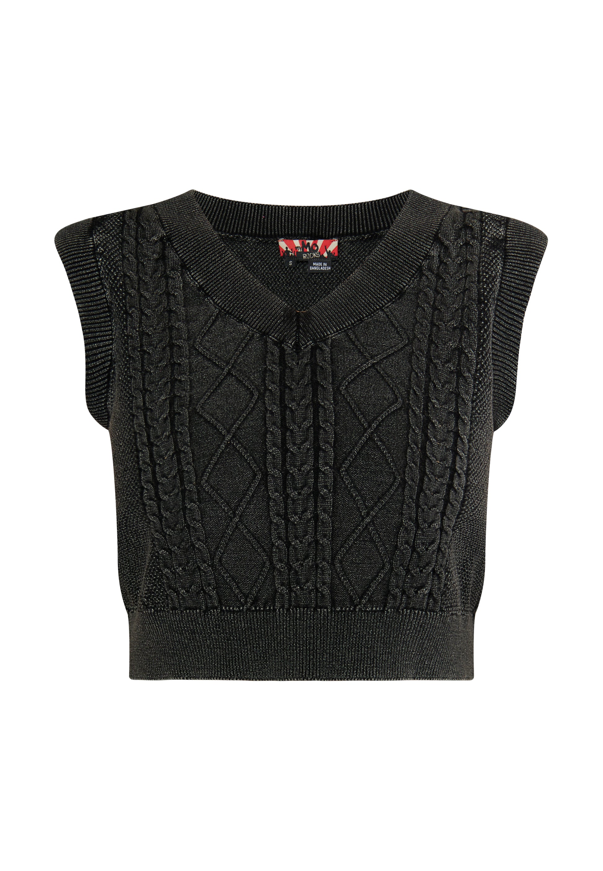myMo ROCKS Women's Knitted Sweater Vest