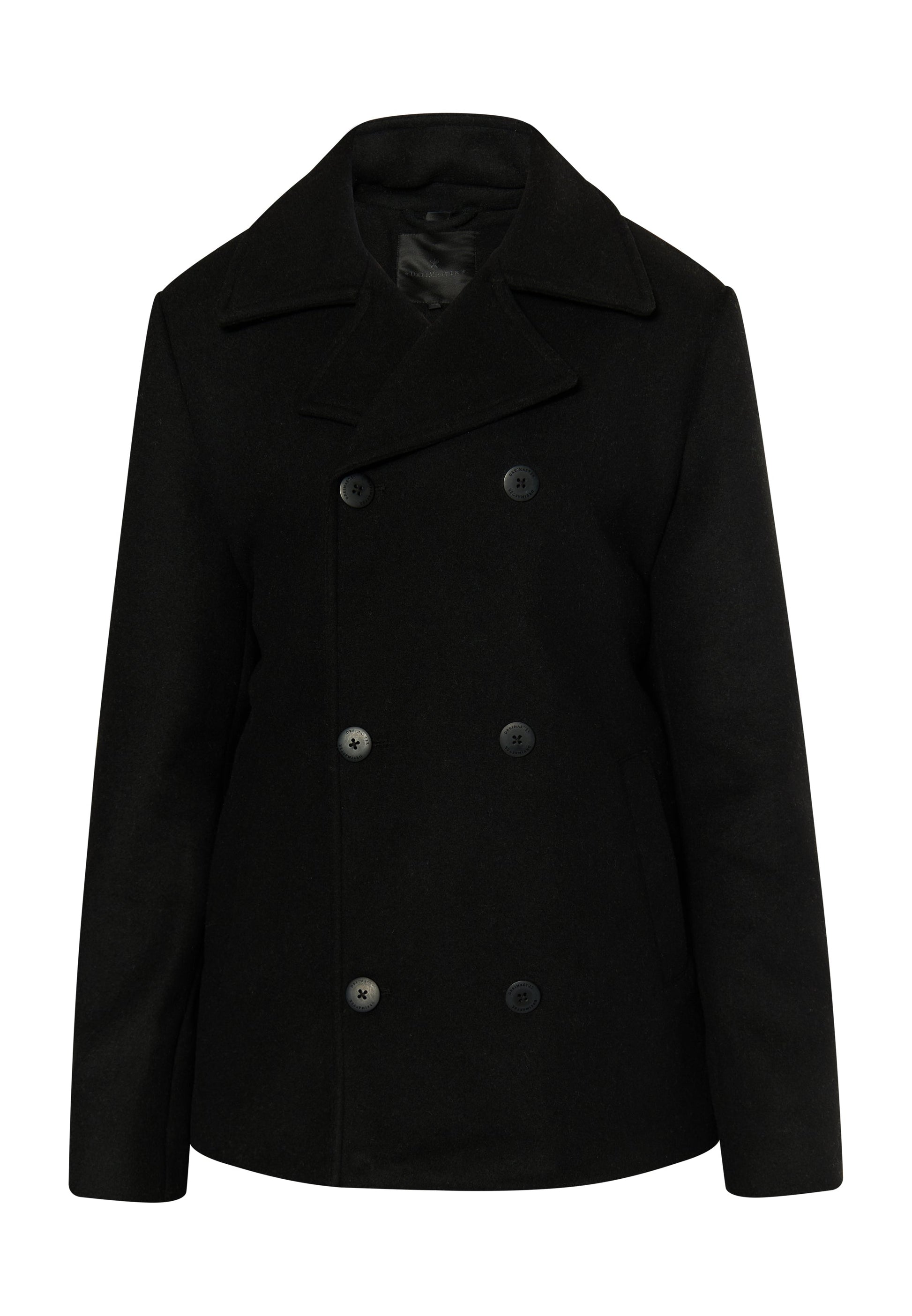 Dreimaster klassik Men's Wool Blend Pea Coat