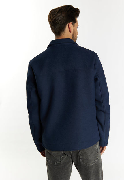 Dreimaster vintage Men's Transitional Jacket Made From A Wool Blend