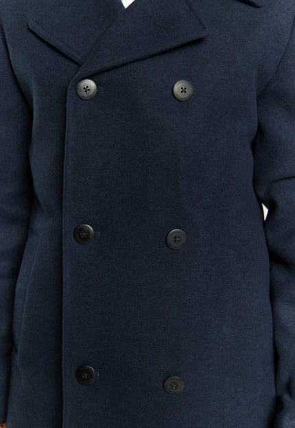 Dreimaster klassik Men's Wool Blend Pea Coat