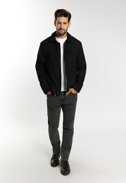 Dreimaster vintage Men's Transitional Jacket Made From A Wool Blend