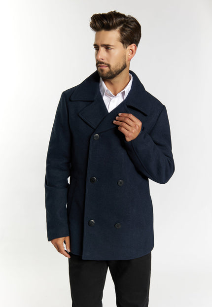 Dreimaster klassik Men's Wool Blend Pea Coat