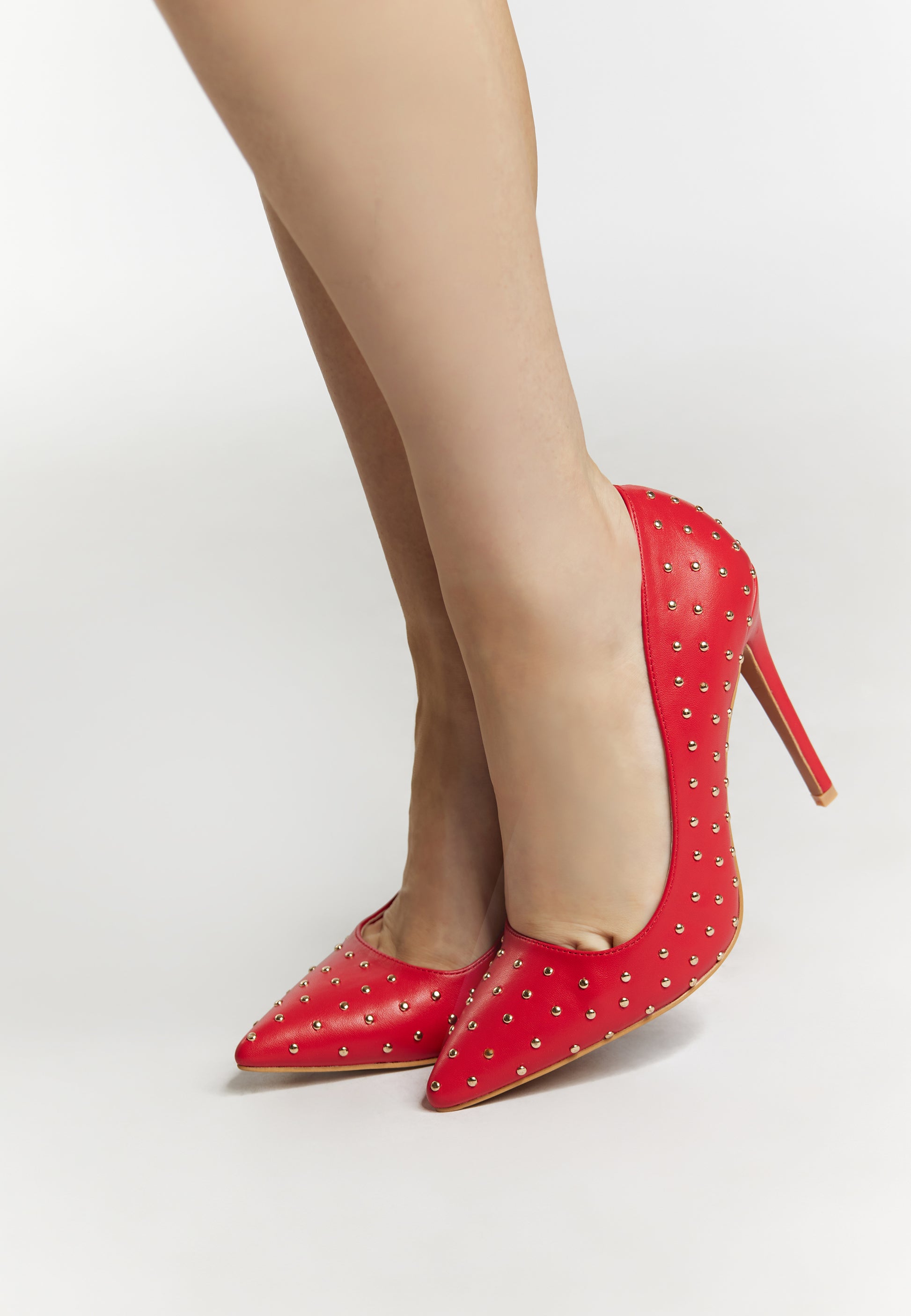 faina Kobiety czółenka z ćwiekami