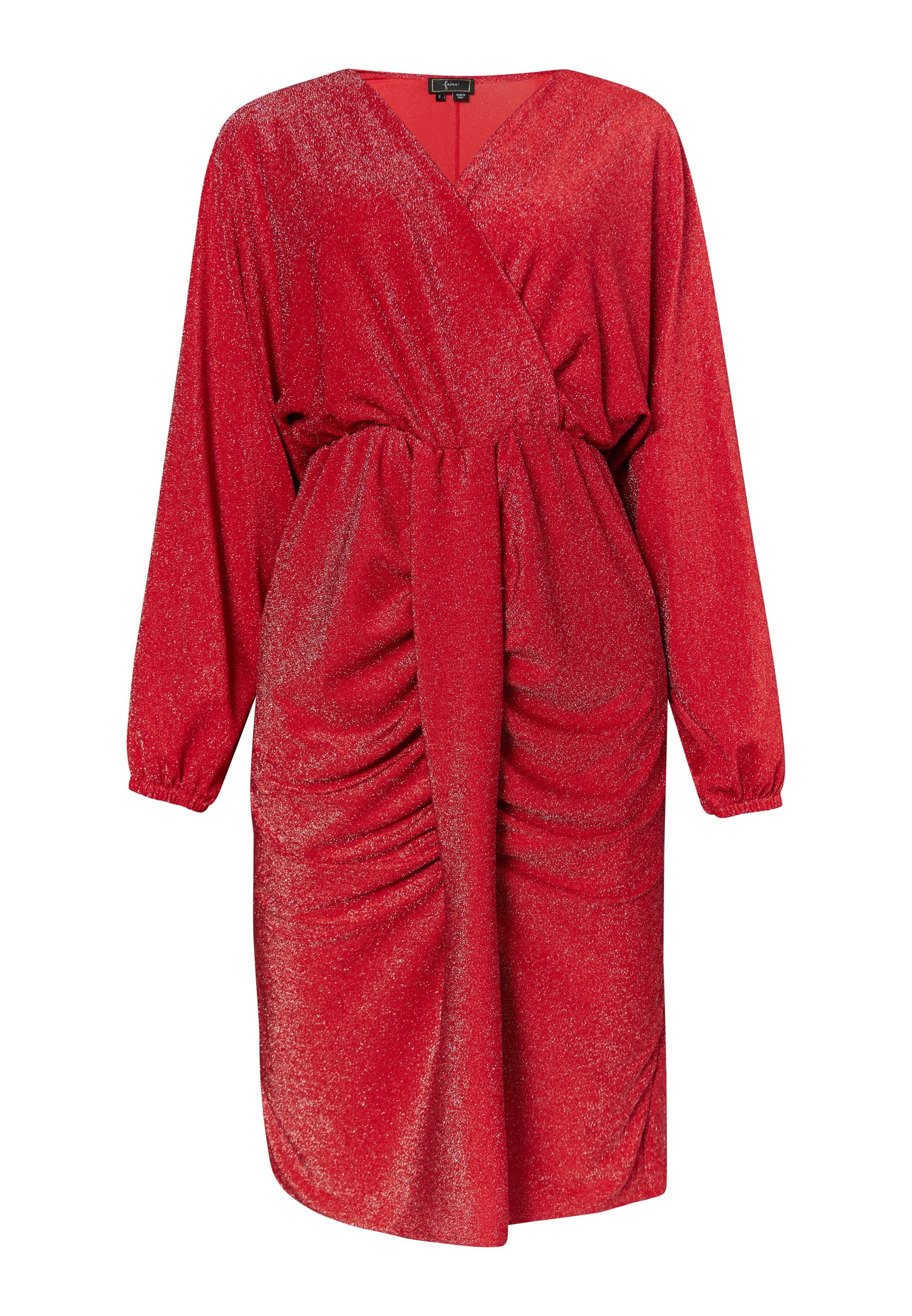 Faina Women's Evening Dress With Shiny Yarn