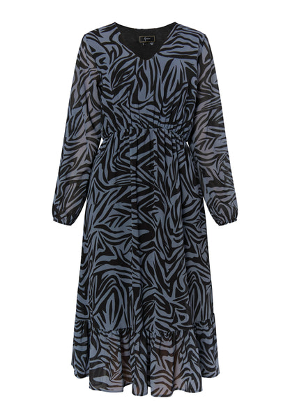 Faina Women's Zebra Print Dress