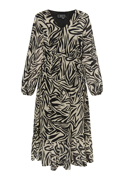 Faina Women's Zebra Print Dress