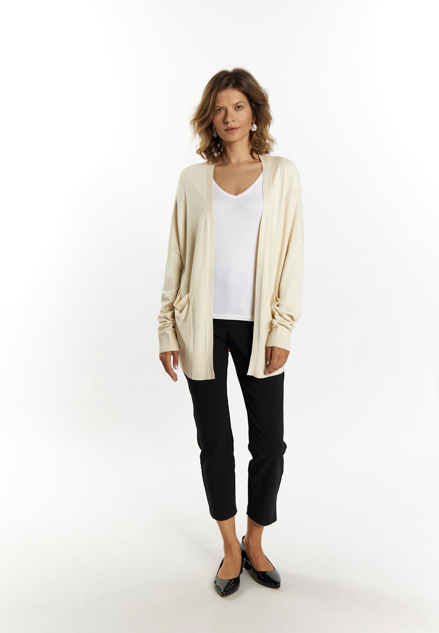 usha BLACK LABEL Women's Knit Cardigan