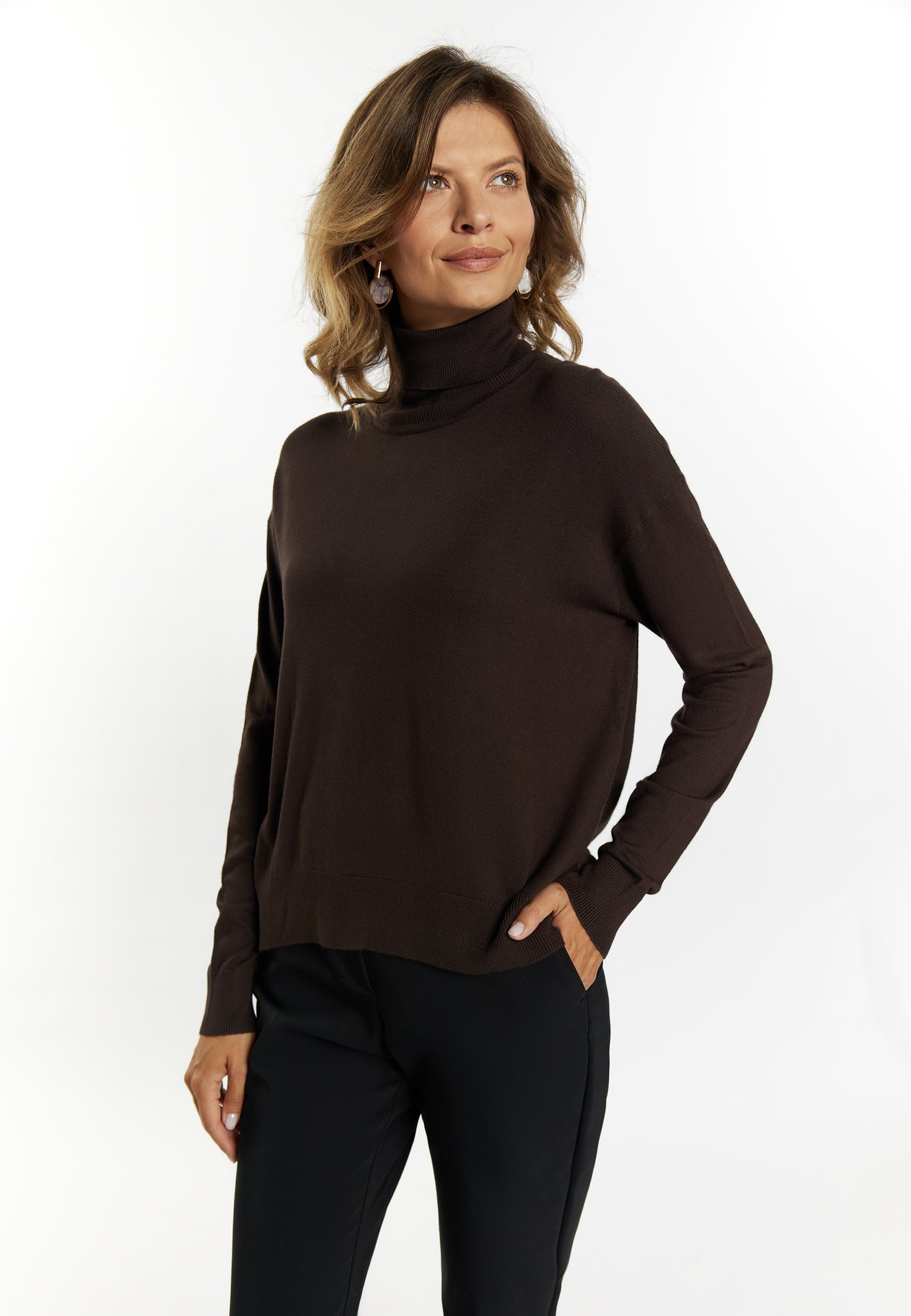 usha BLACK LABEL Women's Knitted Sweater