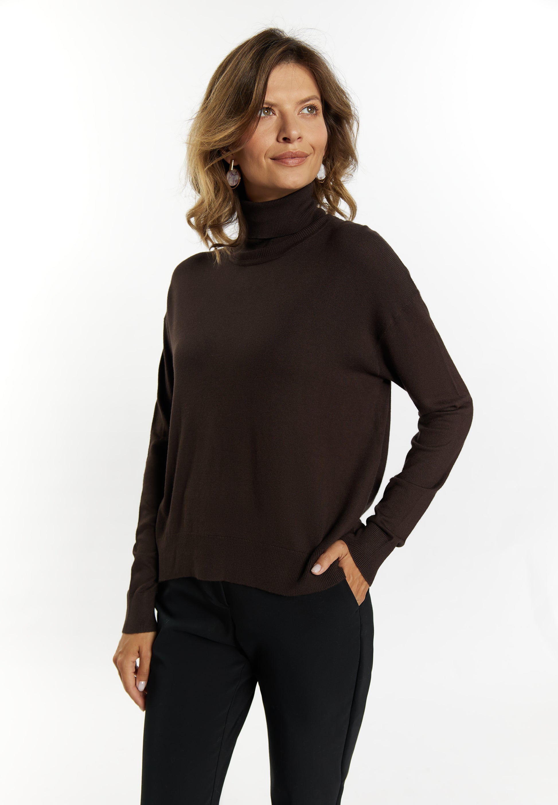 usha BLACK LABEL Women's Knitted Sweater