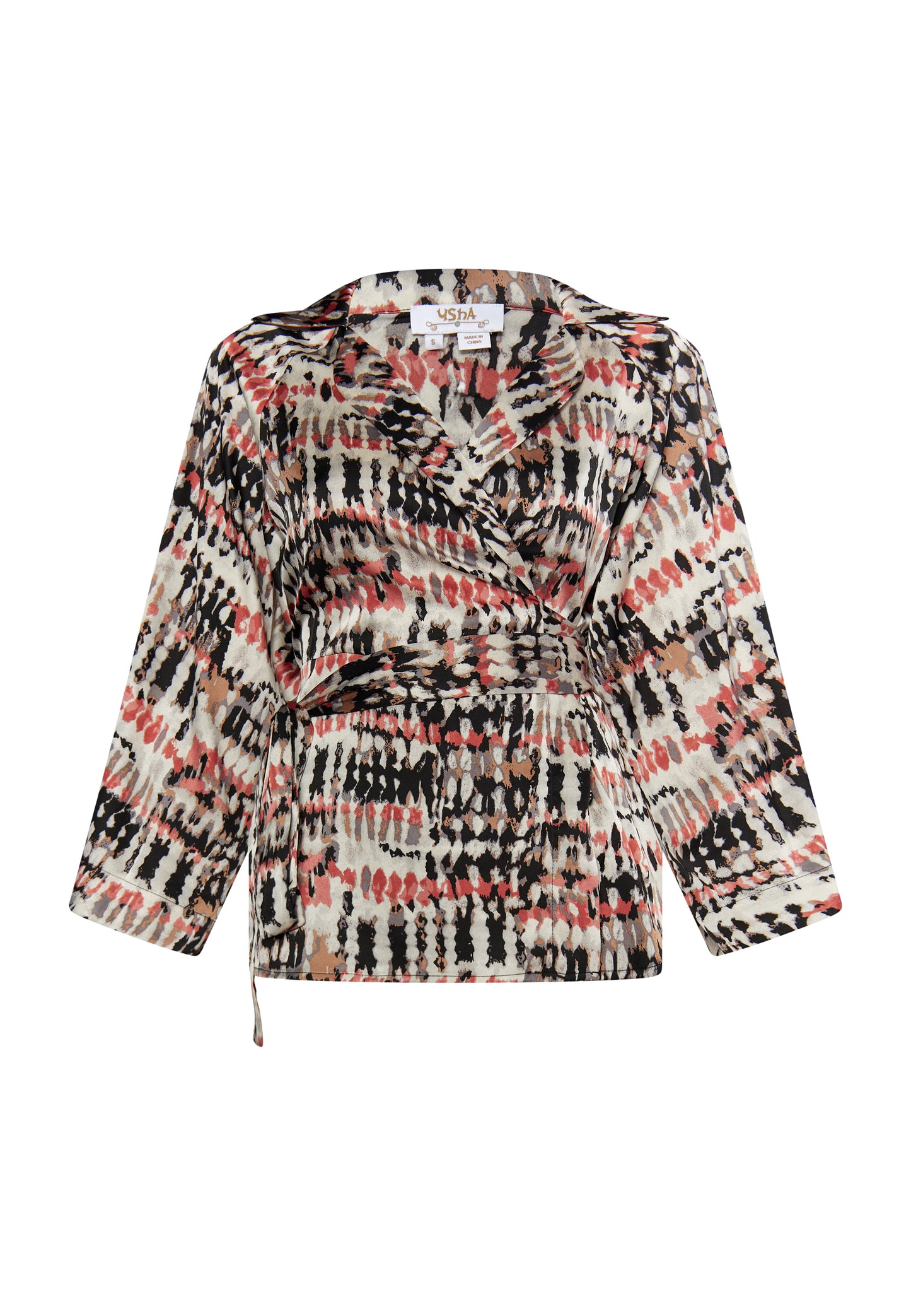 usha FESTIVAL Women's Wrap Blouse