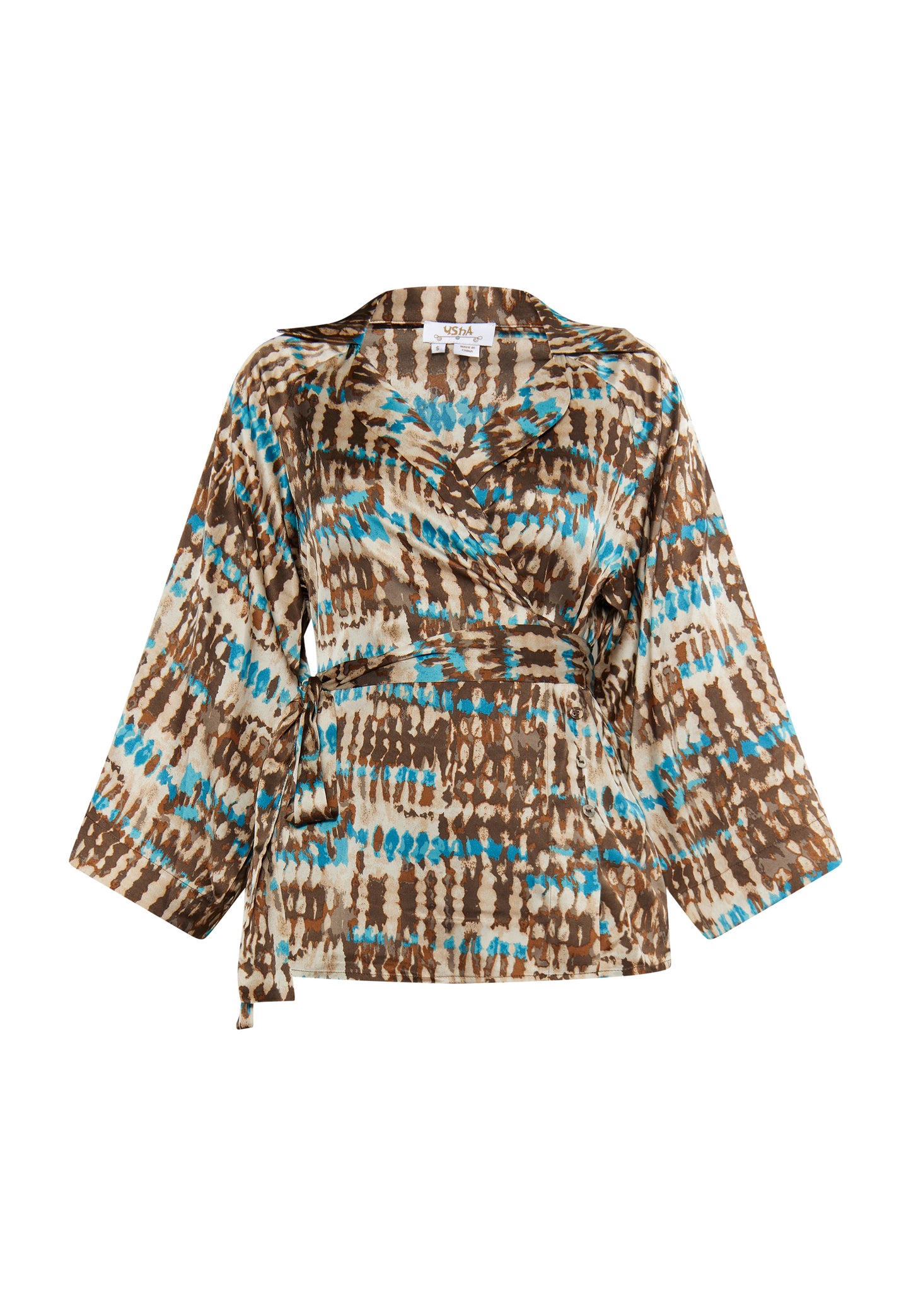 usha FESTIVAL Women's Wrap Blouse