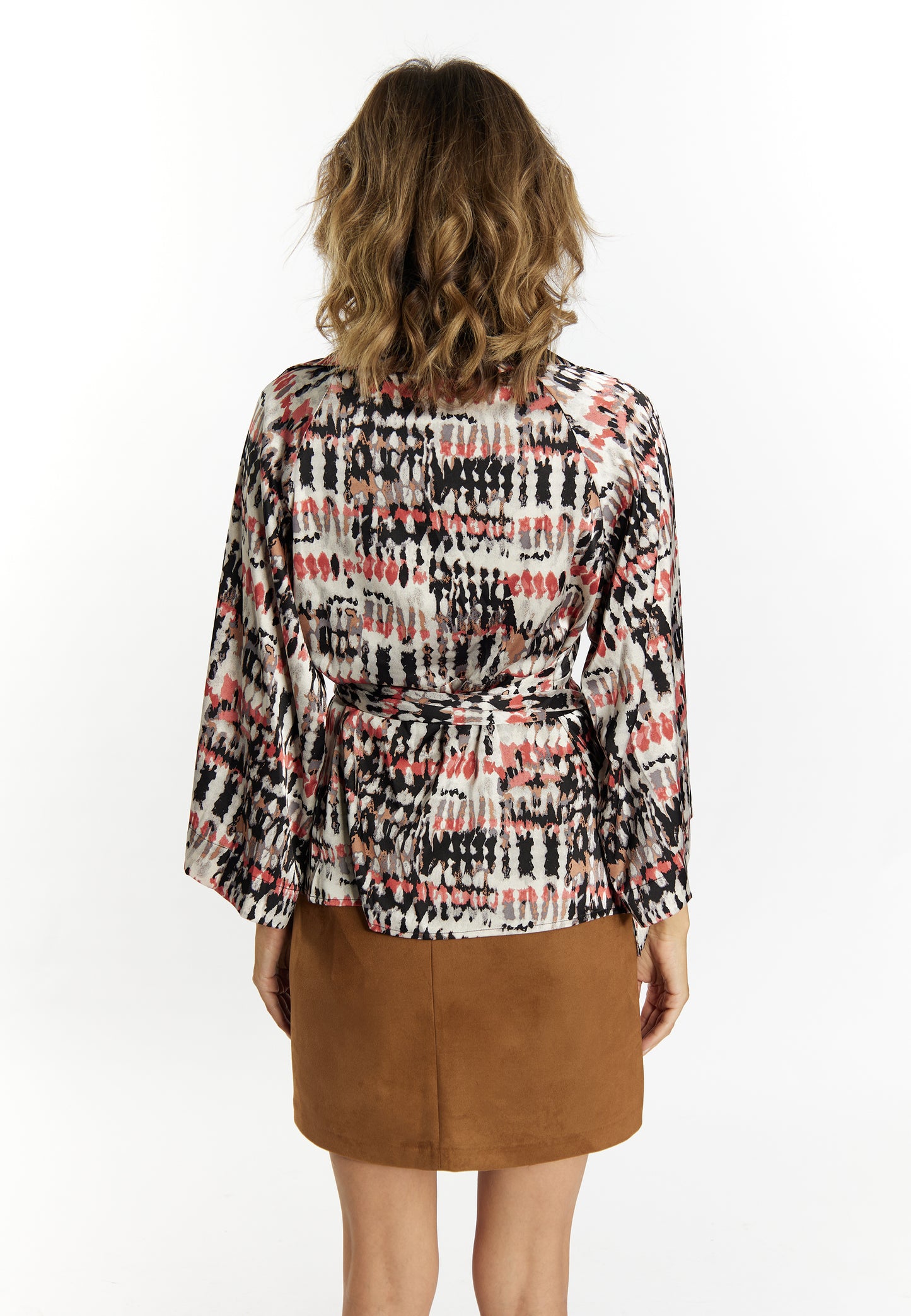 usha FESTIVAL Women's Wrap Blouse