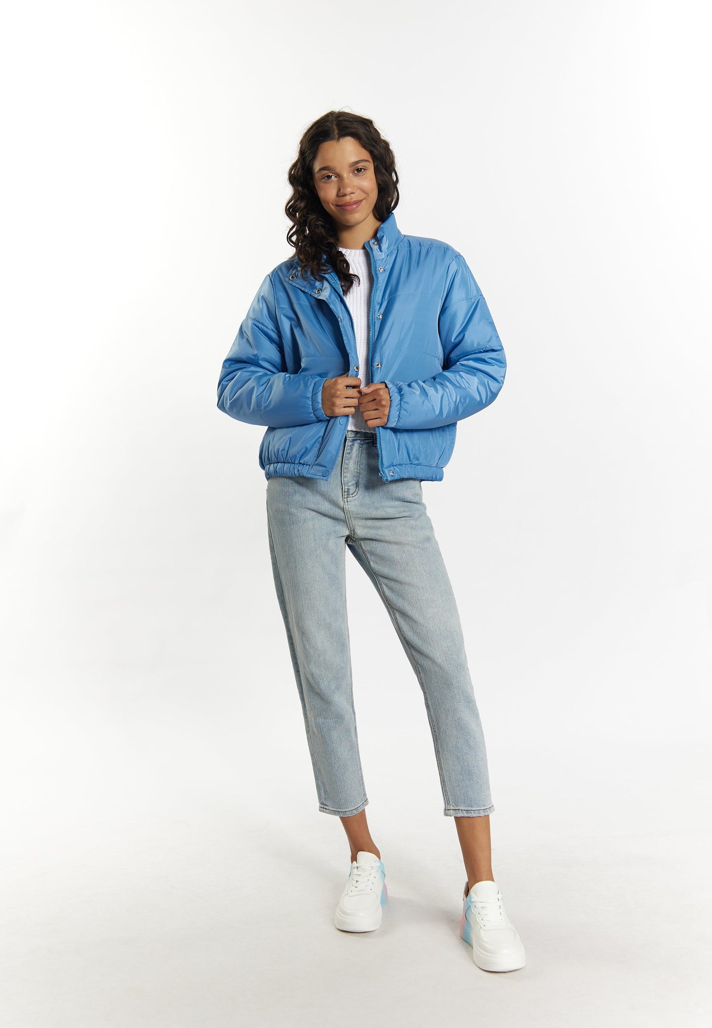 Mymo Women's Lightly Padded Blouson Jacket