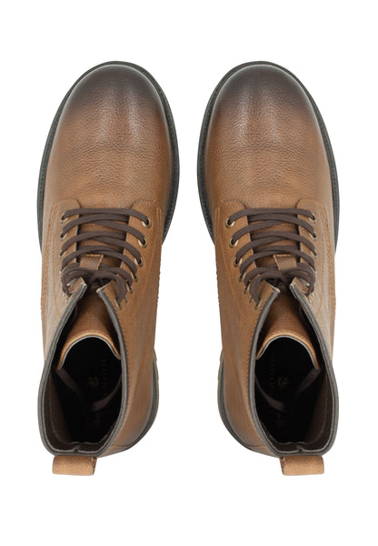 DreiMaster Vintage Męskie Botki Sznurowane