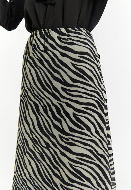 Faina Women's Zebra Print Skirt