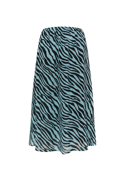 Faina Women's Zebra Print Skirt