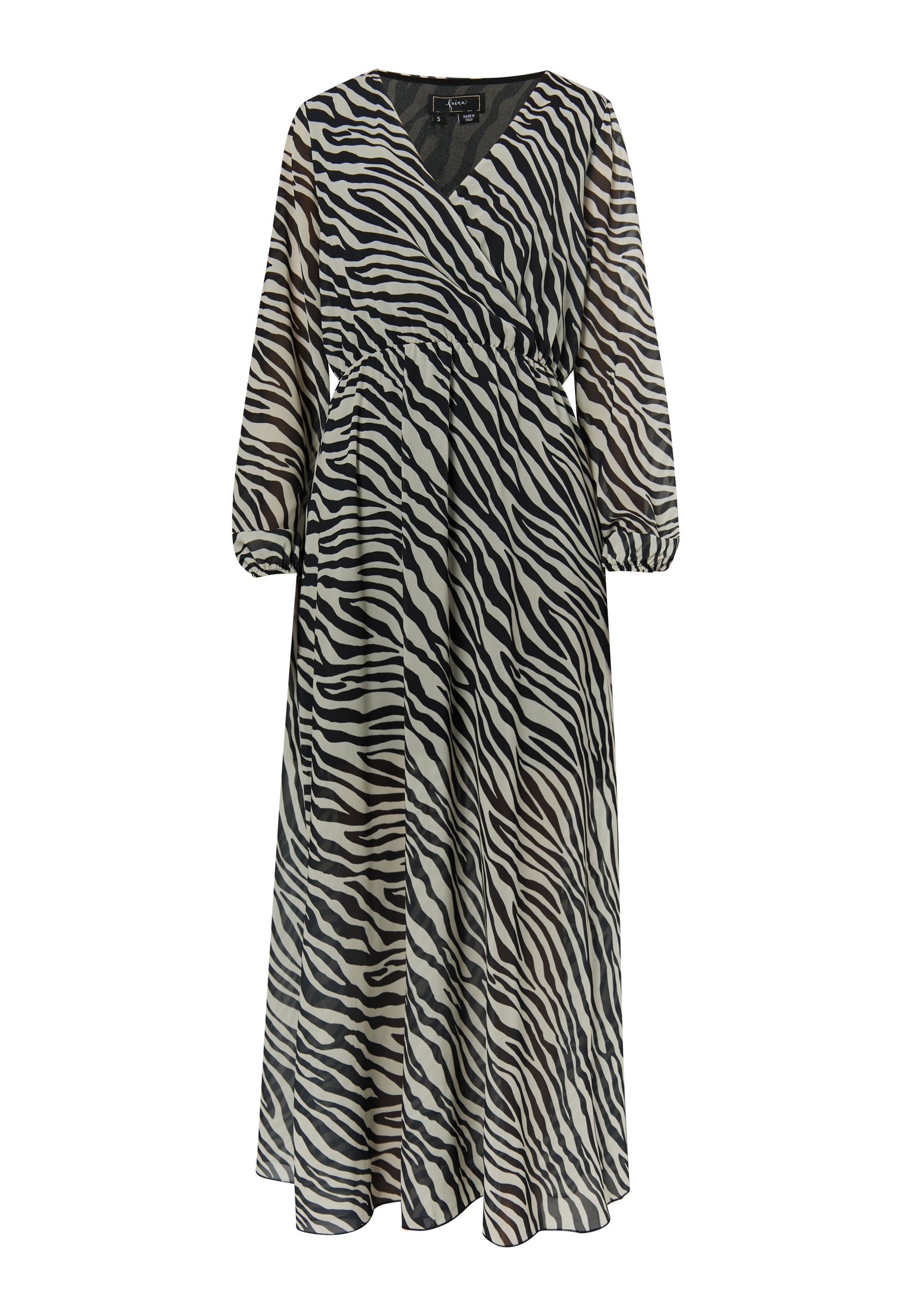 Faina Women's Zebra Print Dress