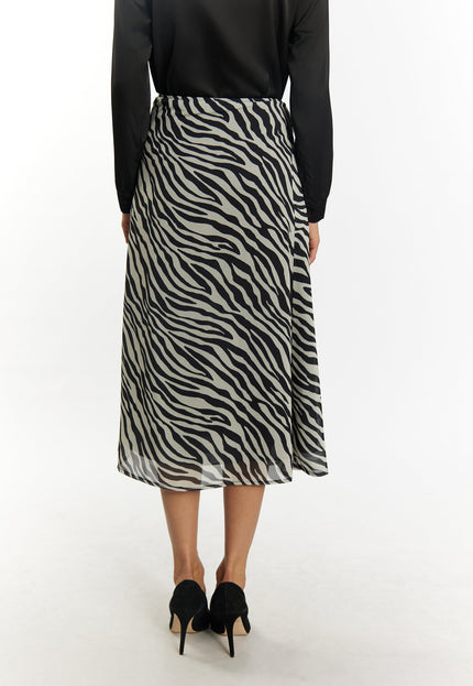 Faina Women's Zebra Print Skirt