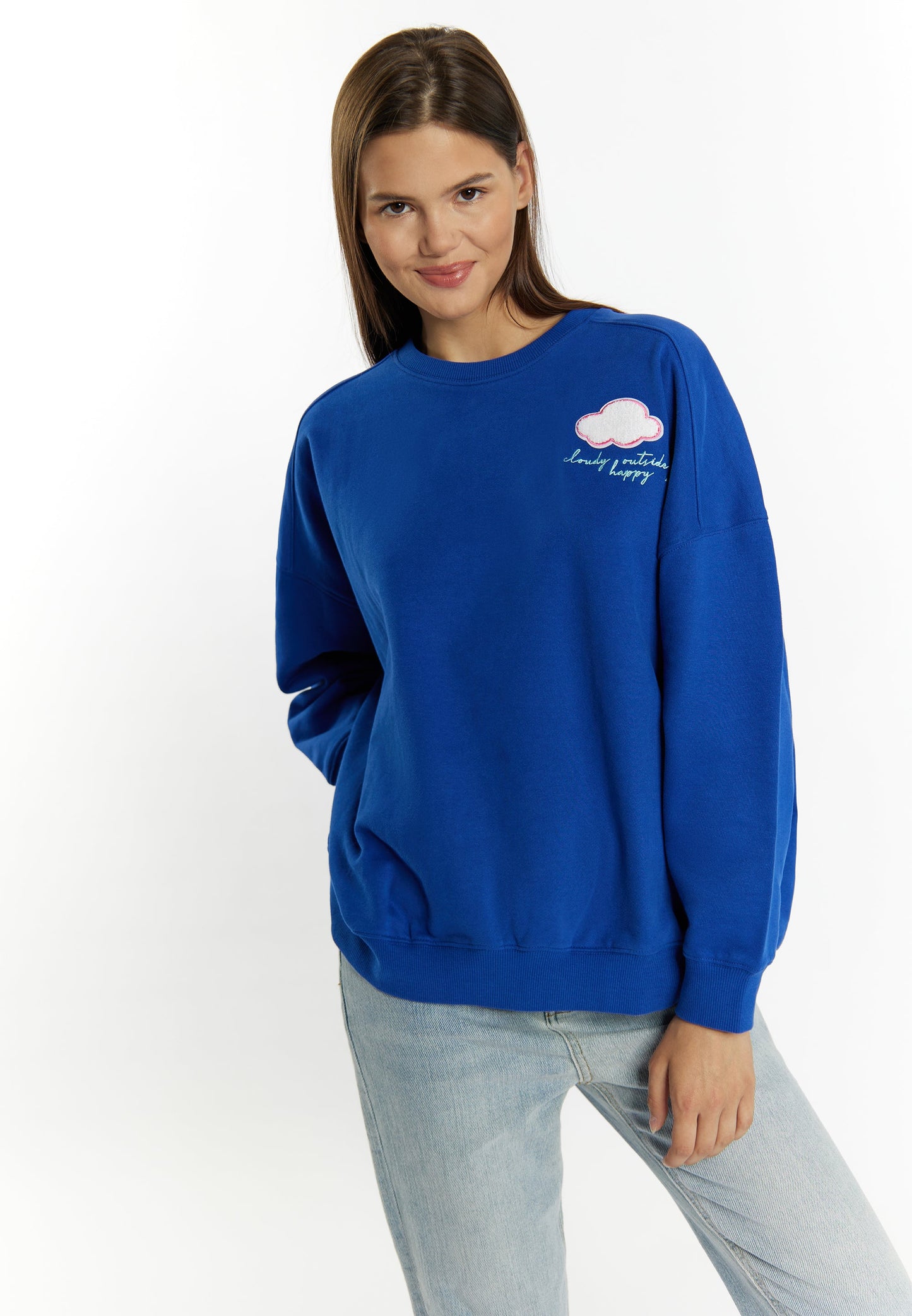 Mymo Women's Sweatshirt With Appliqué