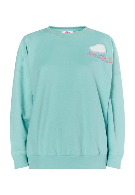 Mymo Women's Sweatshirt With Appliqué