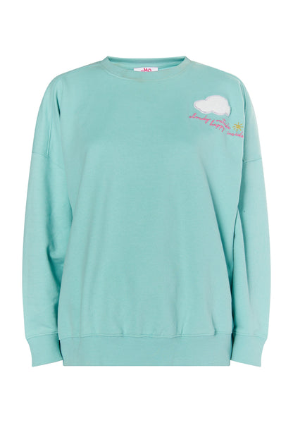 Mymo Women's Sweatshirt With Appliqué
