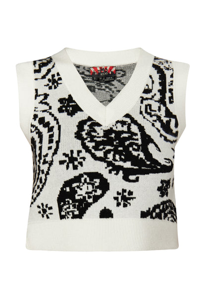 myMo ROCKS Women's Knit Sweater Vest
