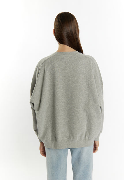 myMo Damen Cropped Sweatshirt