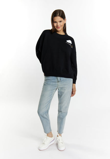 Mymo Women's Sweatshirt With Appliqué