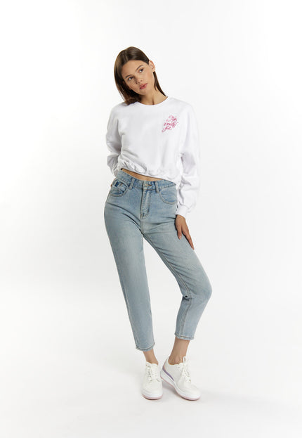 Mymo Women's Cropped Sweatshirt